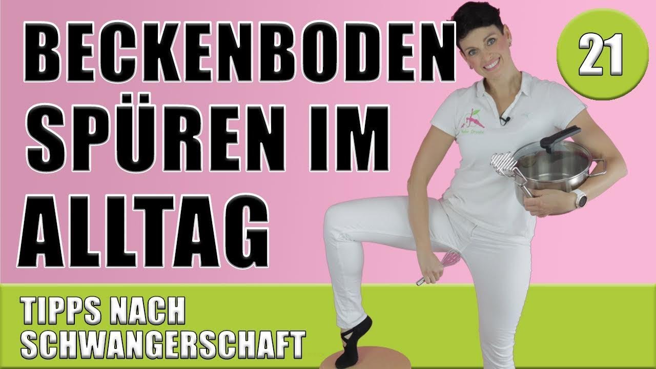 Beckenboden Übungen im Alltag | Beckenbodentraining immer und überall | Tipps bei Blasenschwäche