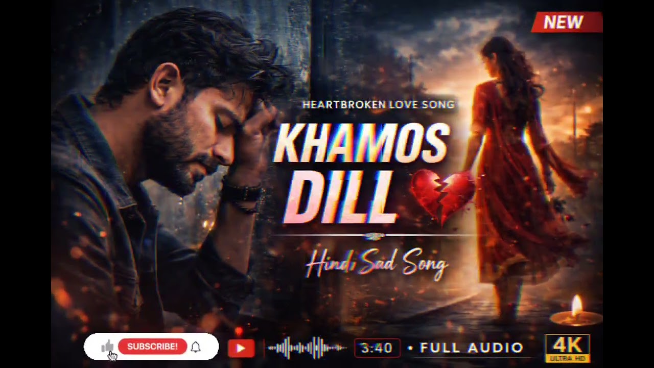 | KHAMOS DILl | HINDI LOFI song 💔😭|#lofimusic #hindisong 