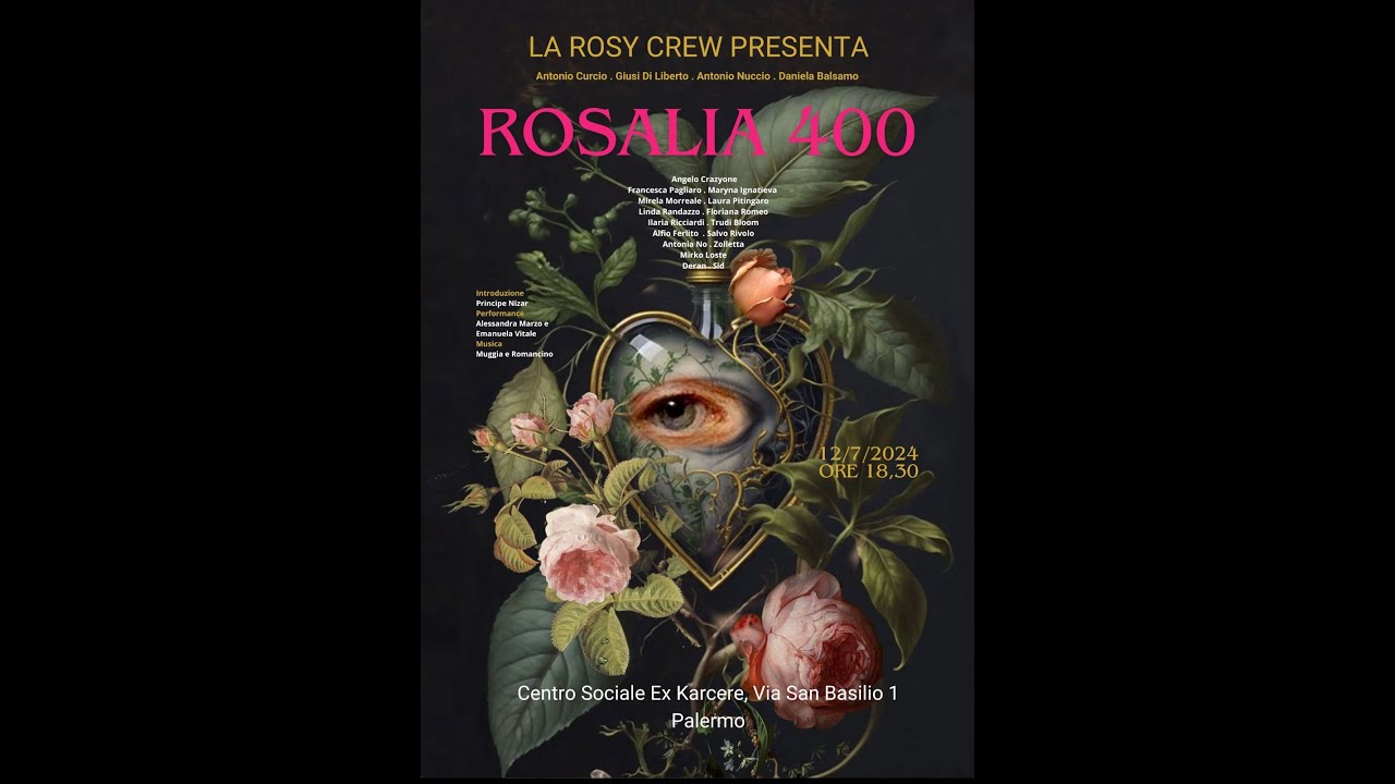 Festino 2024 - Mostra Rosalia 400 all'ex Monastero di Sal Basilio: Opere esposte (Slide Show)