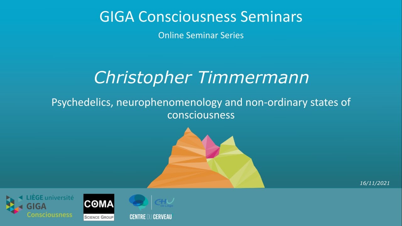 Christopher Timmermann - Psychedelics, neurophenomenology and non-ordinary states of consciousness