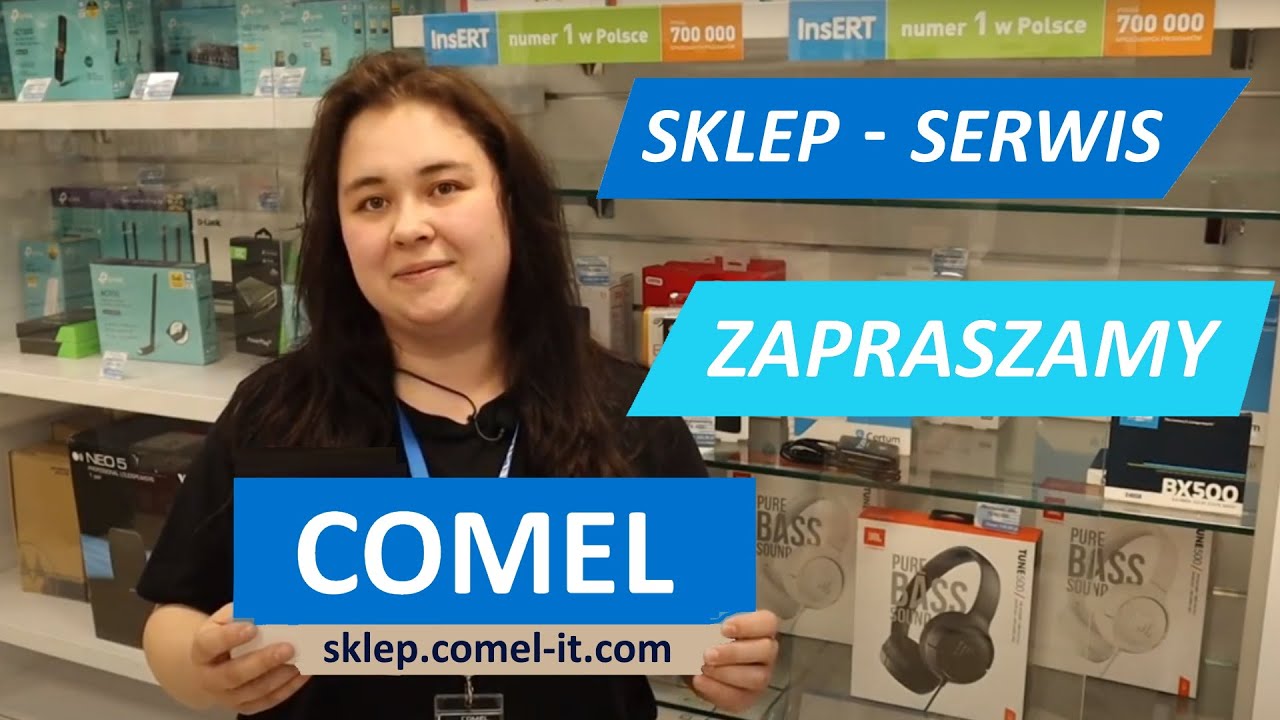 Sklep i serwis COMEL. Naprawa i sprzedaż laptop&oacute;w w Miastku