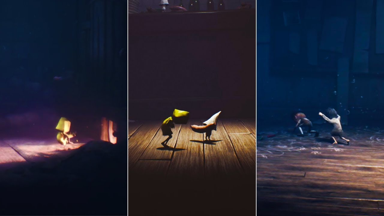 Six is Evil? Creepy Moments With Six - Little Nightmares 2 and 1