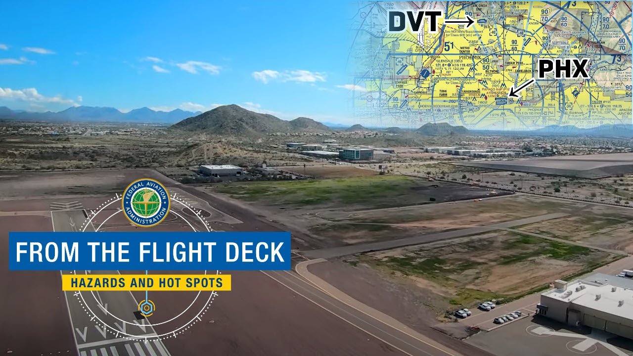 From The Flight Deck – Deer Valley Airport, (DVT)