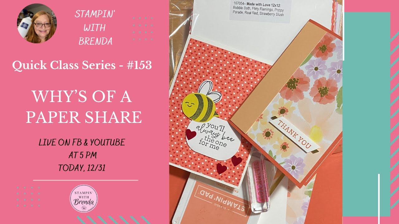 Quick Class #153 - Paper Share
