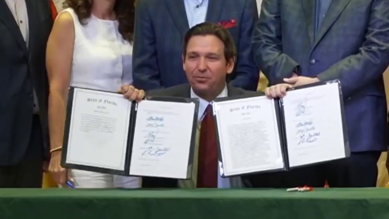 Gov. Ron DeSantis vetoes 4 Florida bills. Here's why he did it