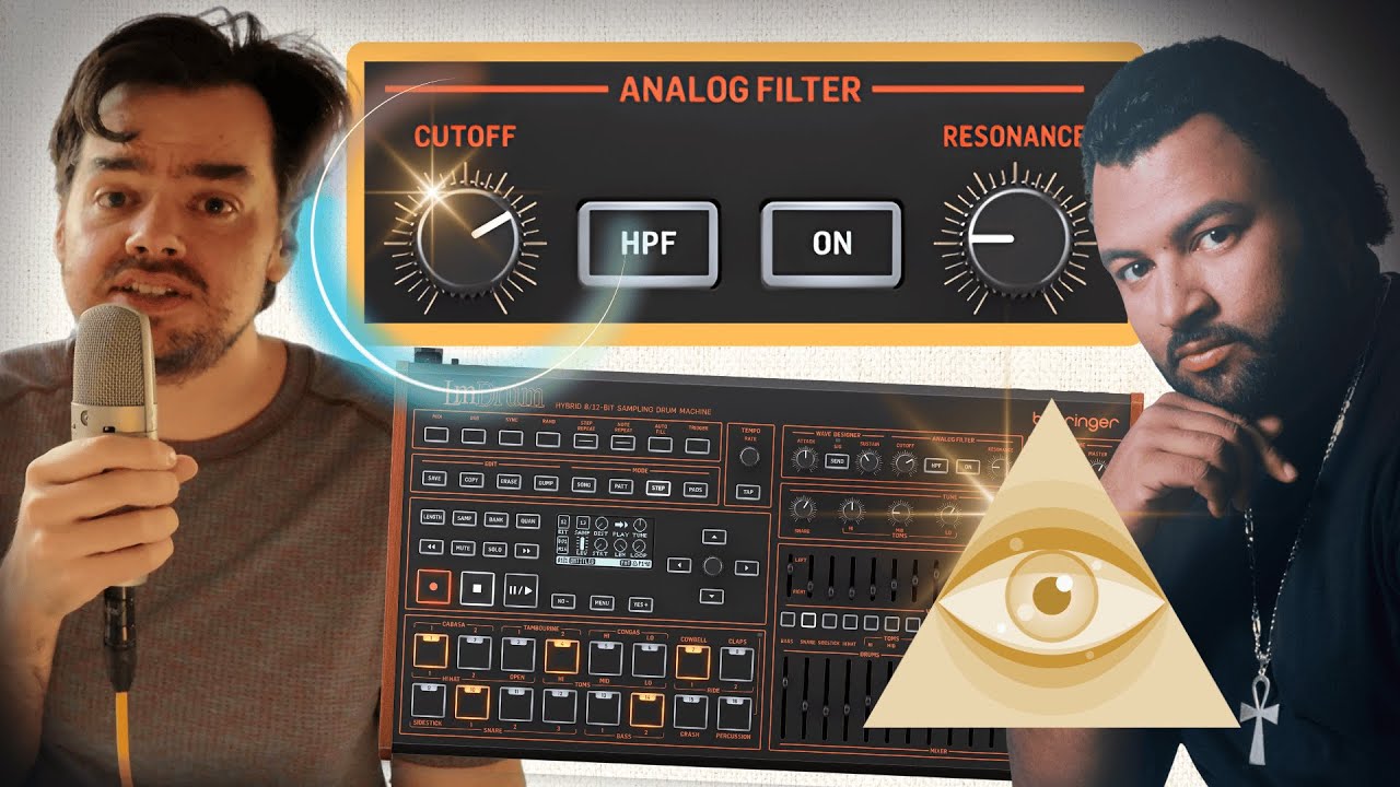 📼 LM Drum Analog Filter + the Egyptian Lover Secret (behringer lm drum)