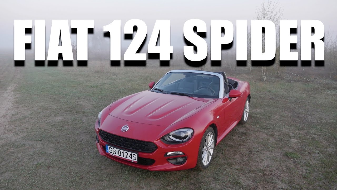 Fiat 124 Spider - włoska Mazda MX-5 (PL) - test i jazda pr&oacute;bna