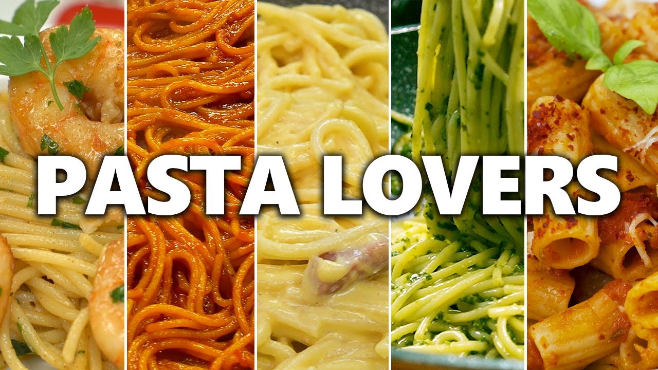 Las mejores 5 RECETAS de PASTA para una cita romántica