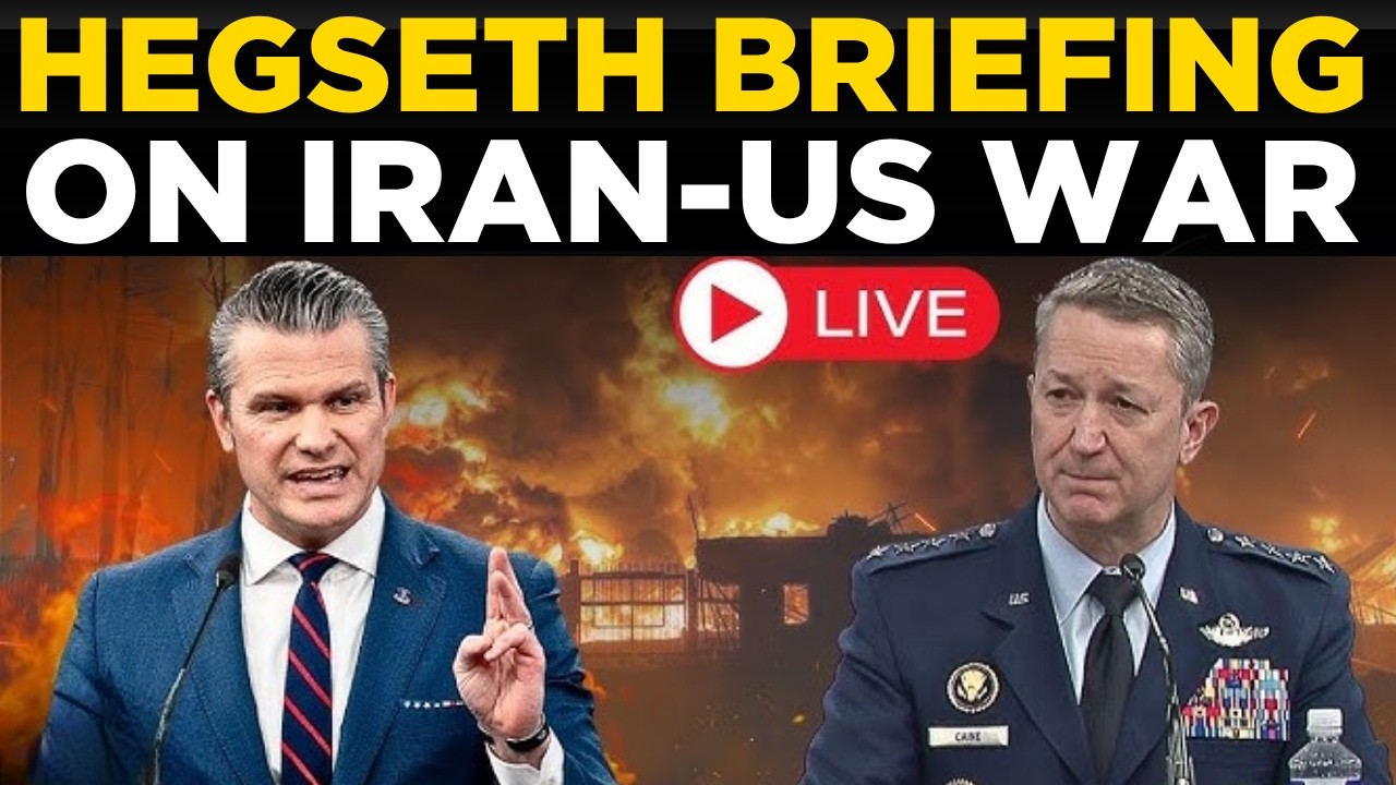 Pentagon Briefing LIVE | Hegseth Holds EMERGENCY Press Briefing | Pentagon | Op Epic Fury | Trump