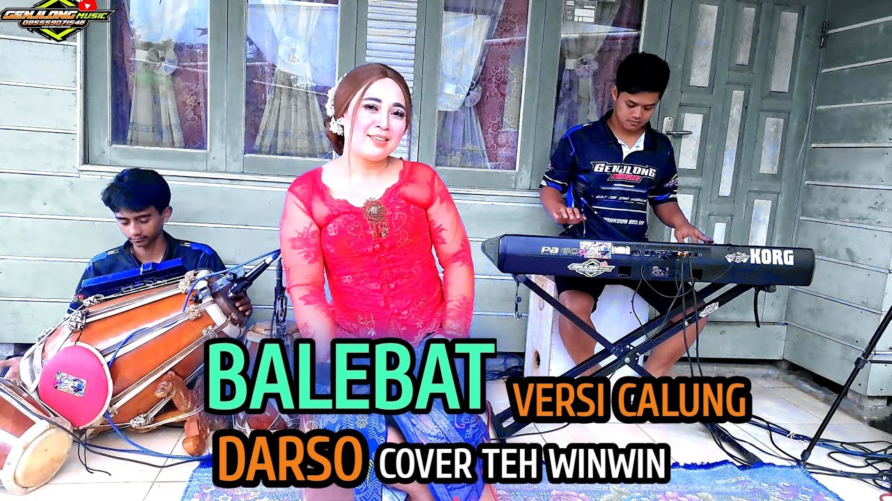 BALEBAT (DARSO) || COVER TEH WINWIN _CALUNG KEYBOARD (Genjlong music)