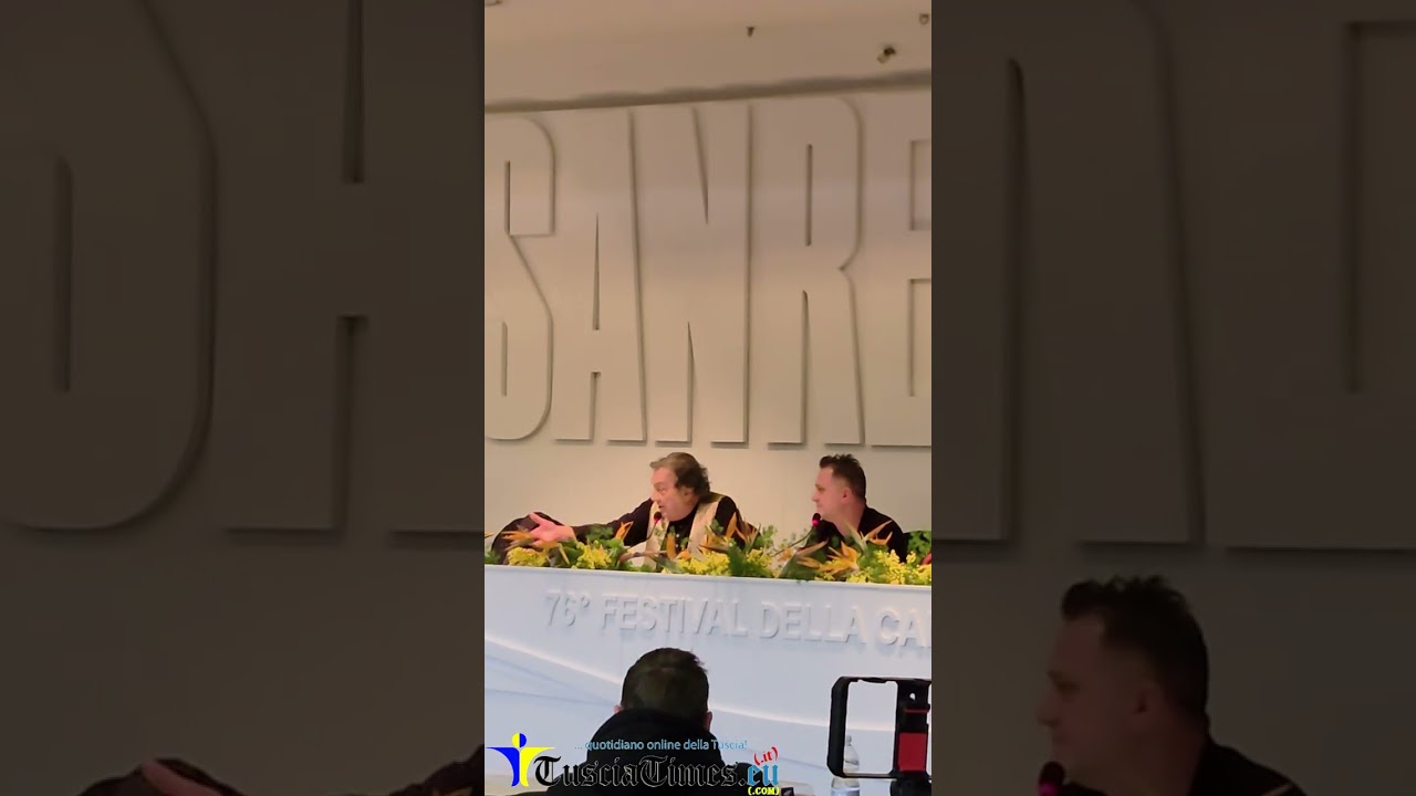 Tullio De Piscopo in conferenza stampa alla sala Lucio Dalla per i suoi 80 anni