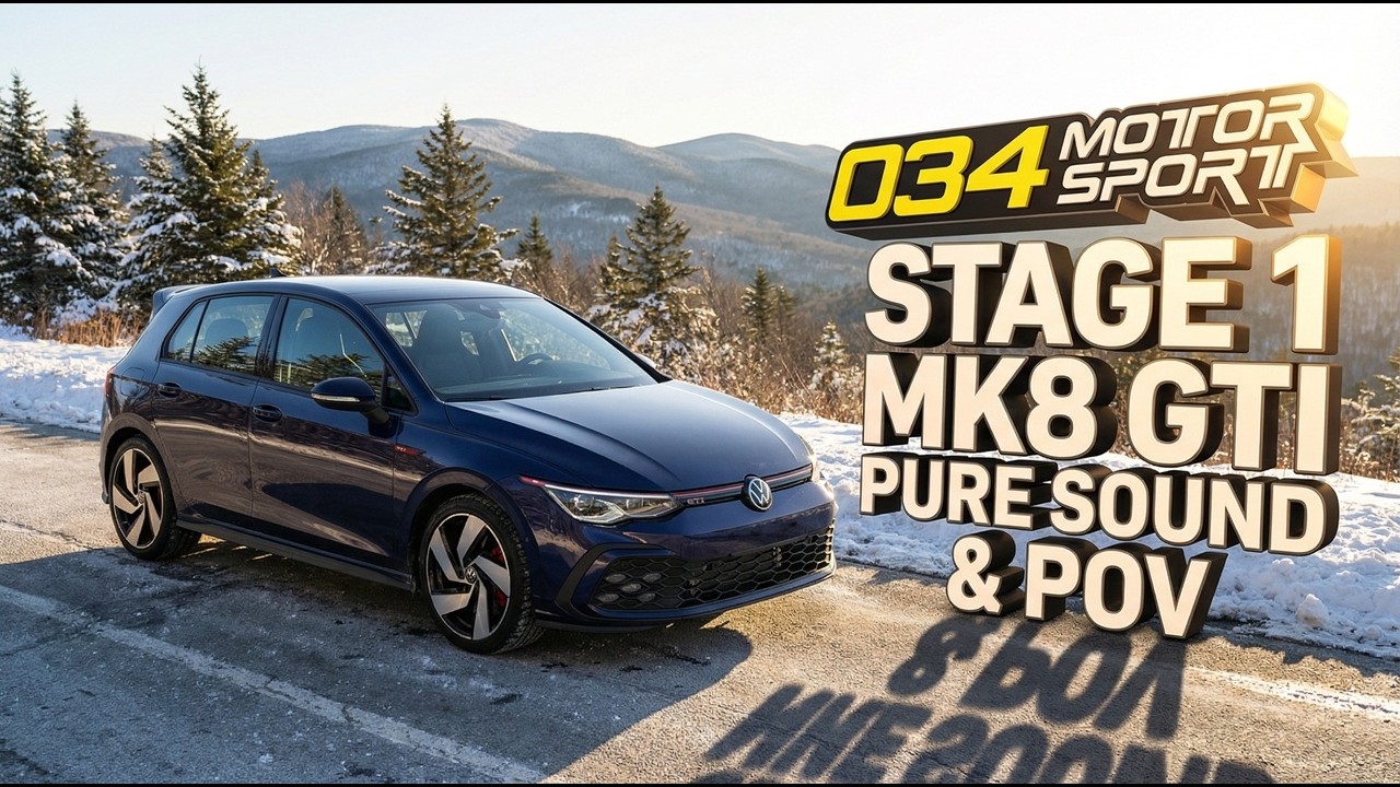 Обзор прошивки Stage 1 для Mk8 GTI 2024 года (файл с заблокированным блоком управления трансмисси...