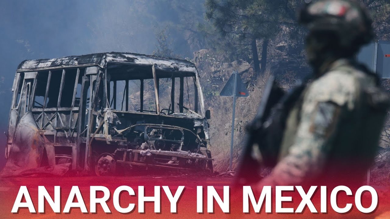 Frightened tourists trapped as Mexican vacation hotspot descends into anarchy