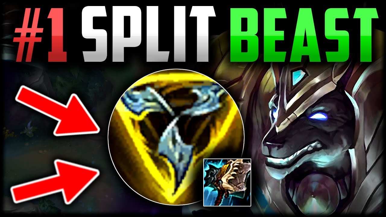 JUST SPLIT... Nasus #1 GOOD BOI SPLIT PUSH - How to Play Nasus & Carry for Beginners Season 14