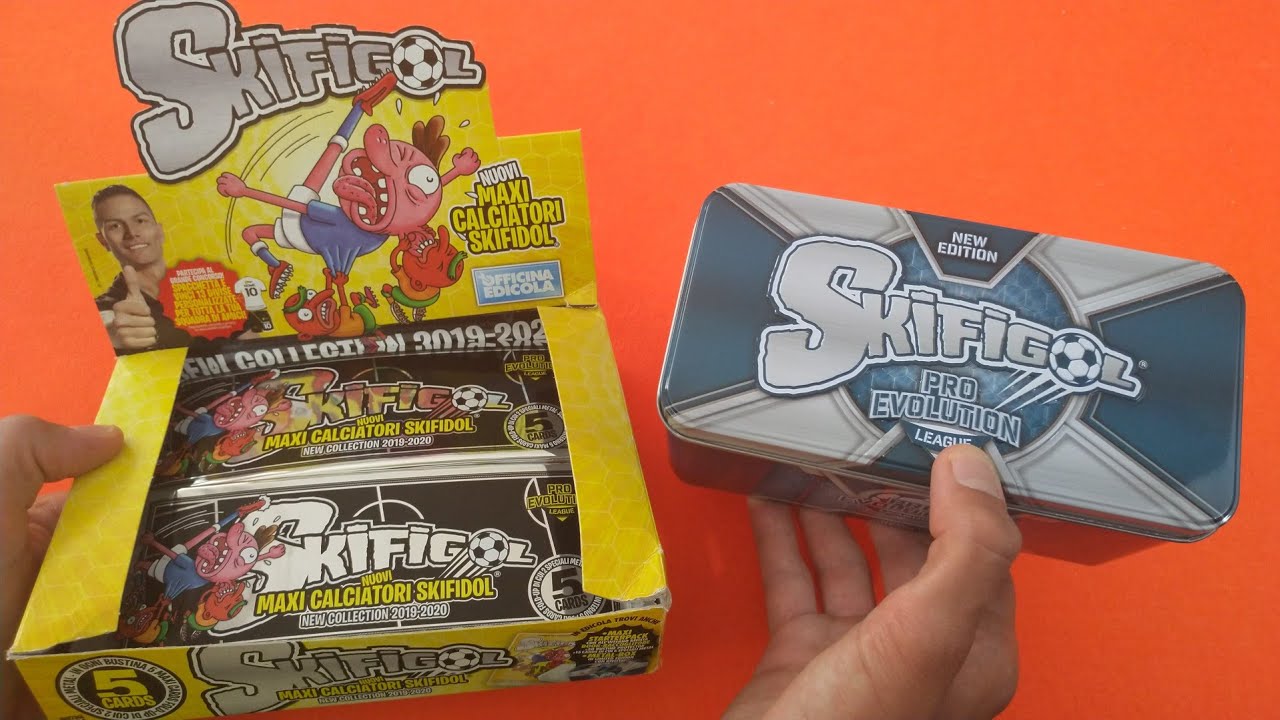 TIN BOX + TERMINIAMO UN BOX DI SKIFIGOL!! | Apertura NUOVI MAXI CALCIATORI SKIFIGOL