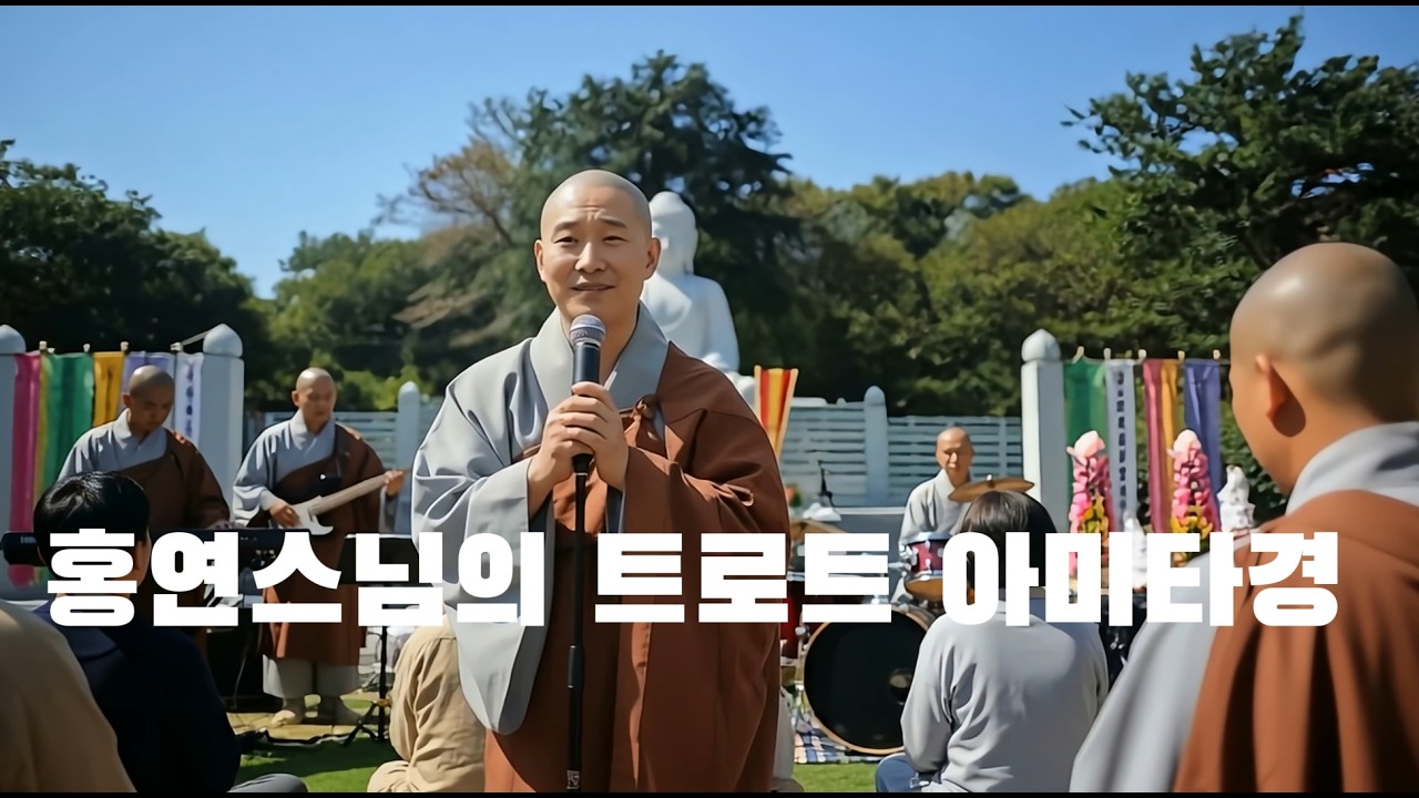 홍연스님의 트로트 아미타경    #ai스님
