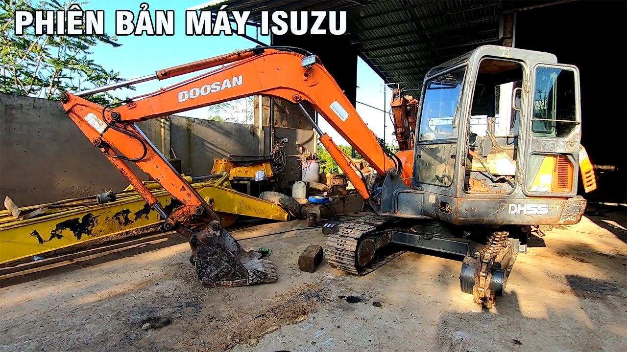 DOOSAN 55 PHIÊN BẢN MÁY ISUZU, 0907574532 THỌ