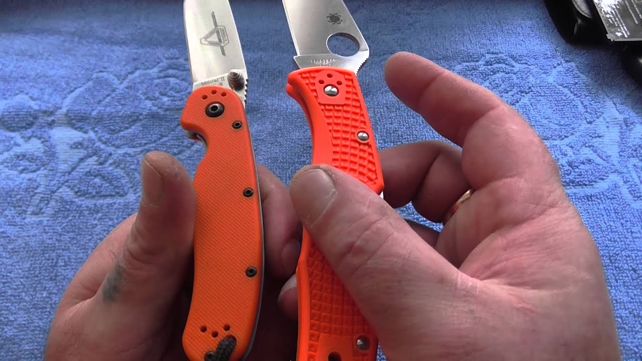 Мои впечатления о ноже Spyderco Endura 4, Flat Ground, VG10 Satin Plain Blade, Orange FRN Handles