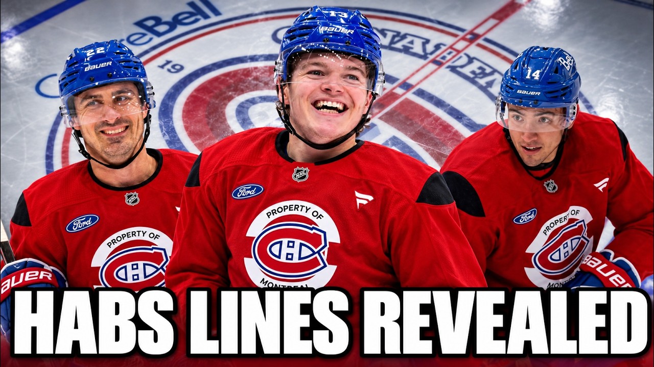 First Look At Habs Lines! The Message Is Very Clear!