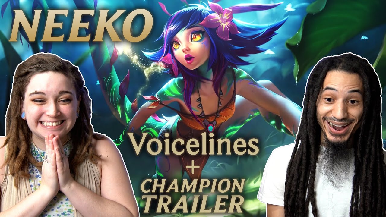 Arcane fans react to Neeko Voicelines & Trailer | League Of Legends
