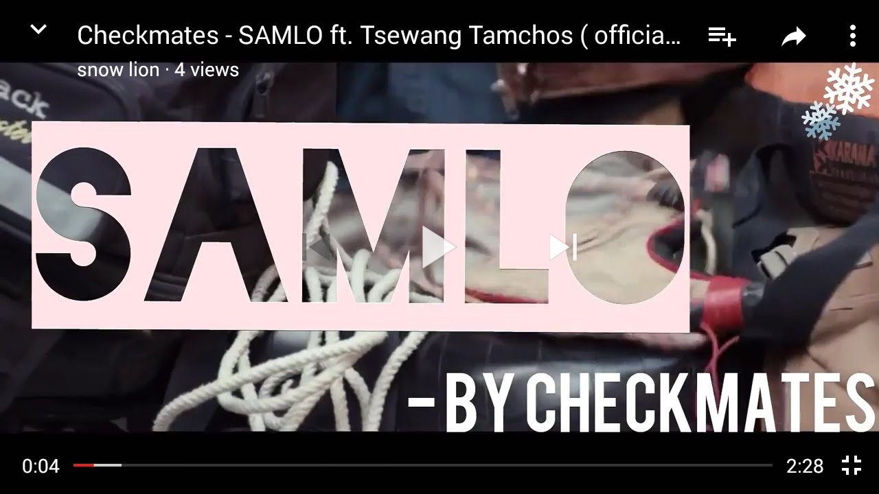 NEW LADAKHI SONG 2020 - SAMLO ft. Tsewang Tamchos ( official video )