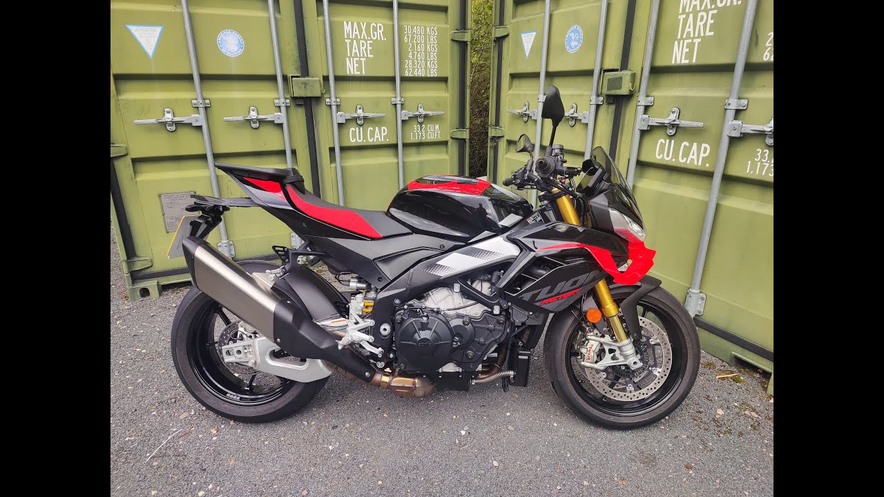 2025 Aprilia Tuono V4 Factory in Dark Kraken in stock at Mototechniks