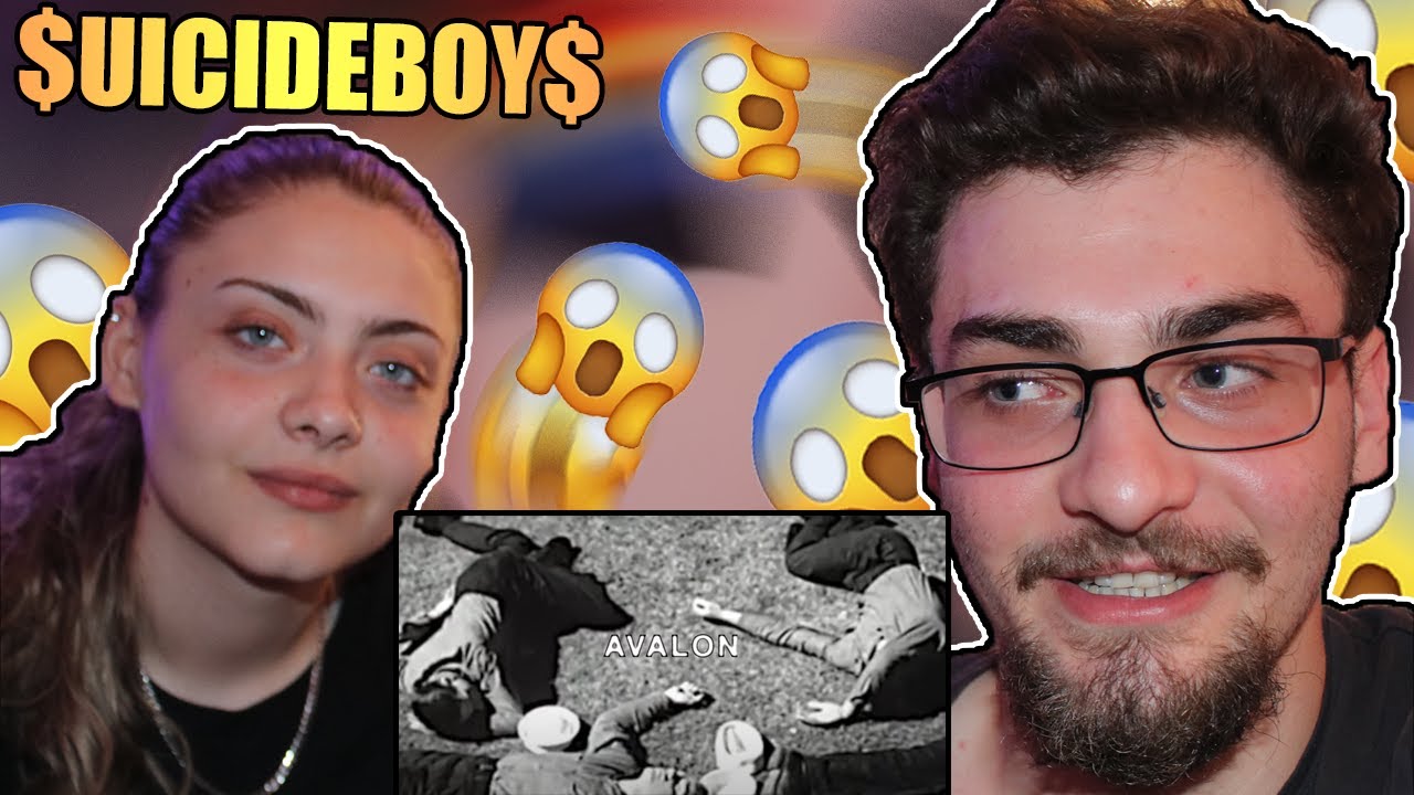 Me and my sister watch $UICIDEBOY$ - AVALON (Official Lyric Video) (Reaction)