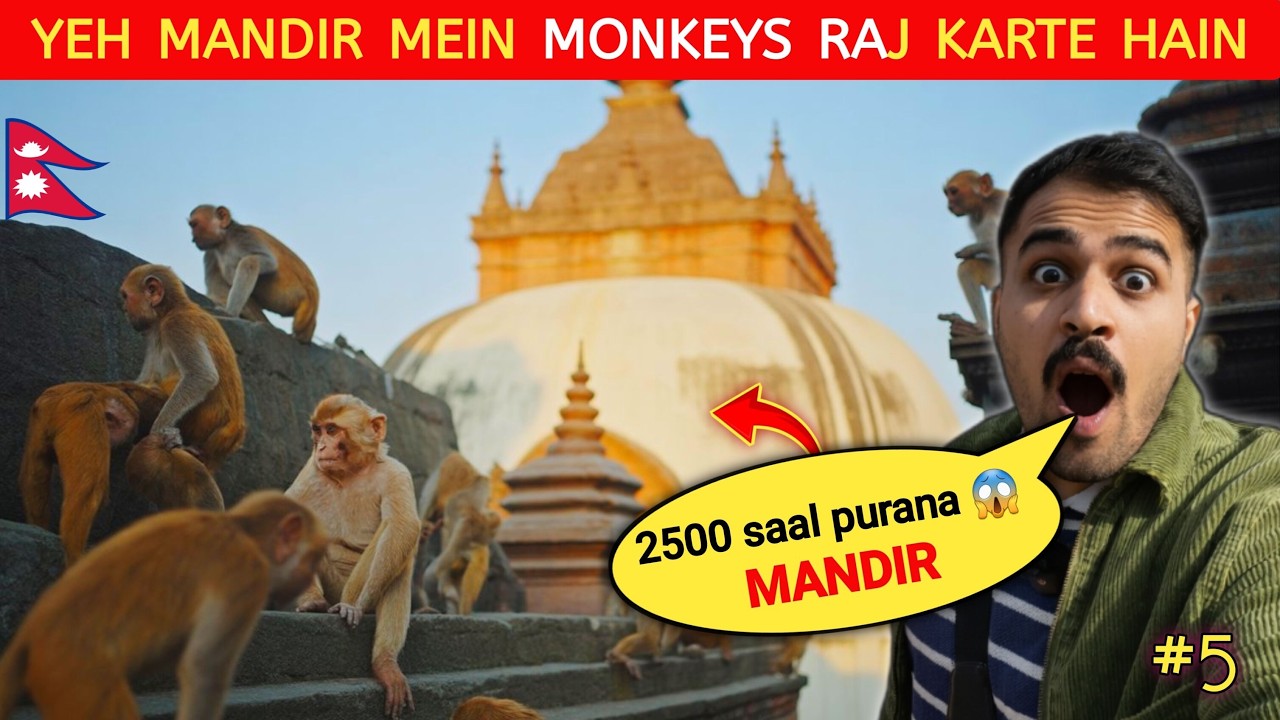 2500 Years Old Monkey Temple Nepal