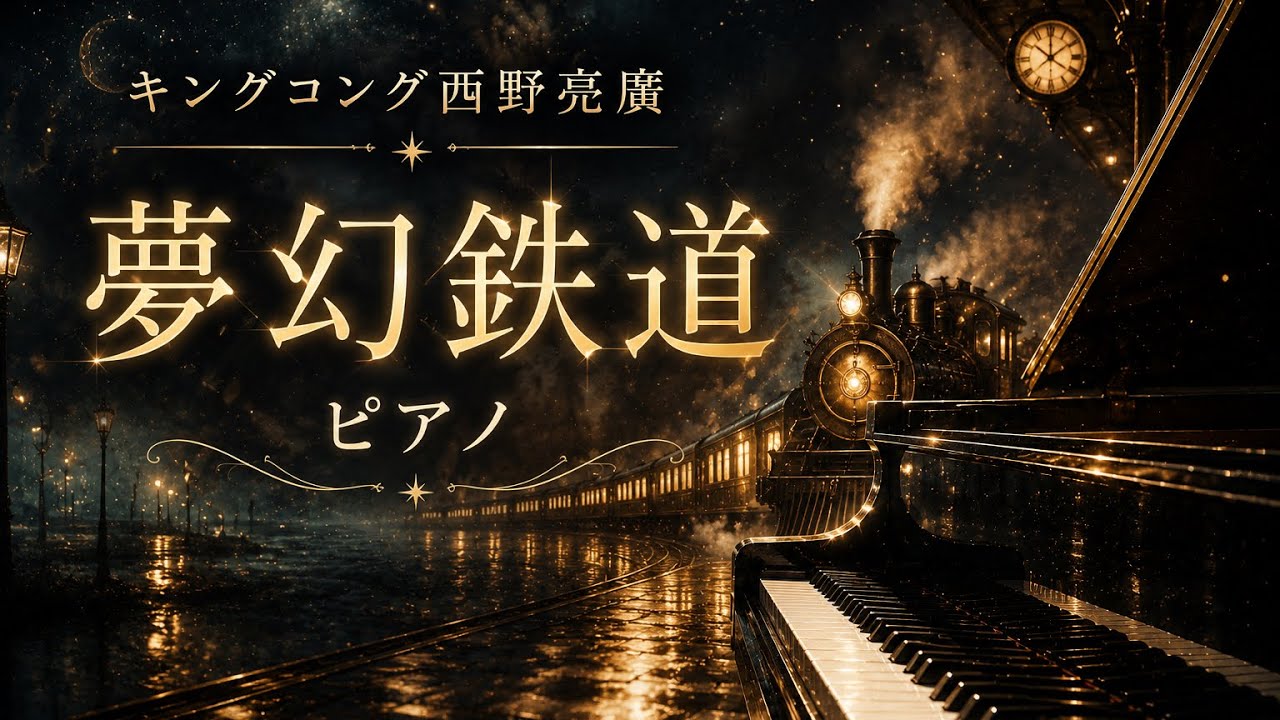 キングコング西野亮廣 夢幻鉄道 ピアノ
