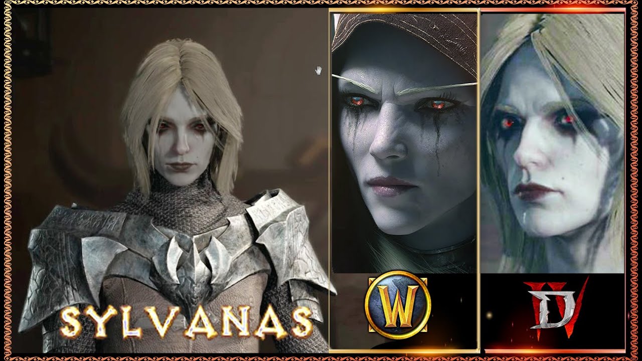 Beautiful Female Creation-How to create SYLVANAS from World of Warcraft in Diablo IV