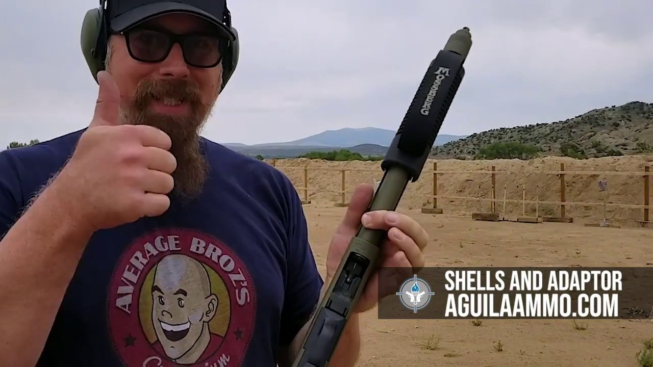 Mossberg 590 Shockwave featuring Aguila Minishells