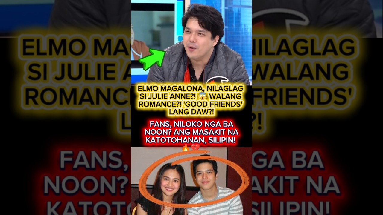 ELMO MAGALONA: 'HINDI KAMI NAGING MAGKARELASYON!' 😱💔 ANG PAGLALINAW SA NAKARAAN! 🔥#JULIEANNESANJOSE