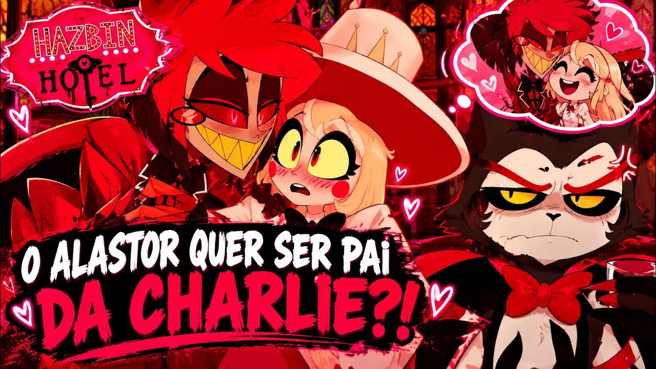 VRCHAT HAZBIN HOTEL - ALASTOR ENTRA PARA FAMILÍA DA CHARLIE!