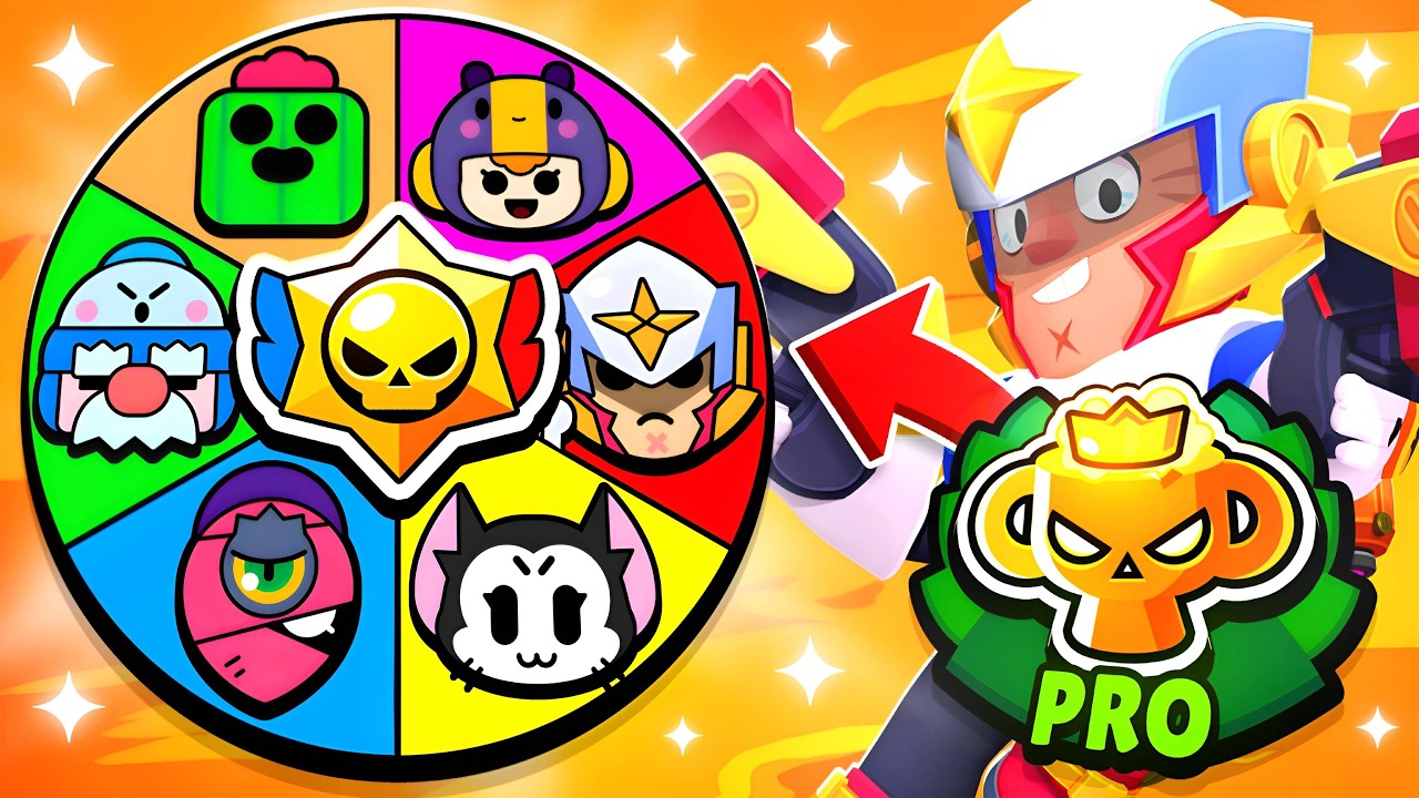 Hayatımda İlk Defa Rastgele Karakterlerle Aşamalı Oynadım! 😱 | Brawl Stars