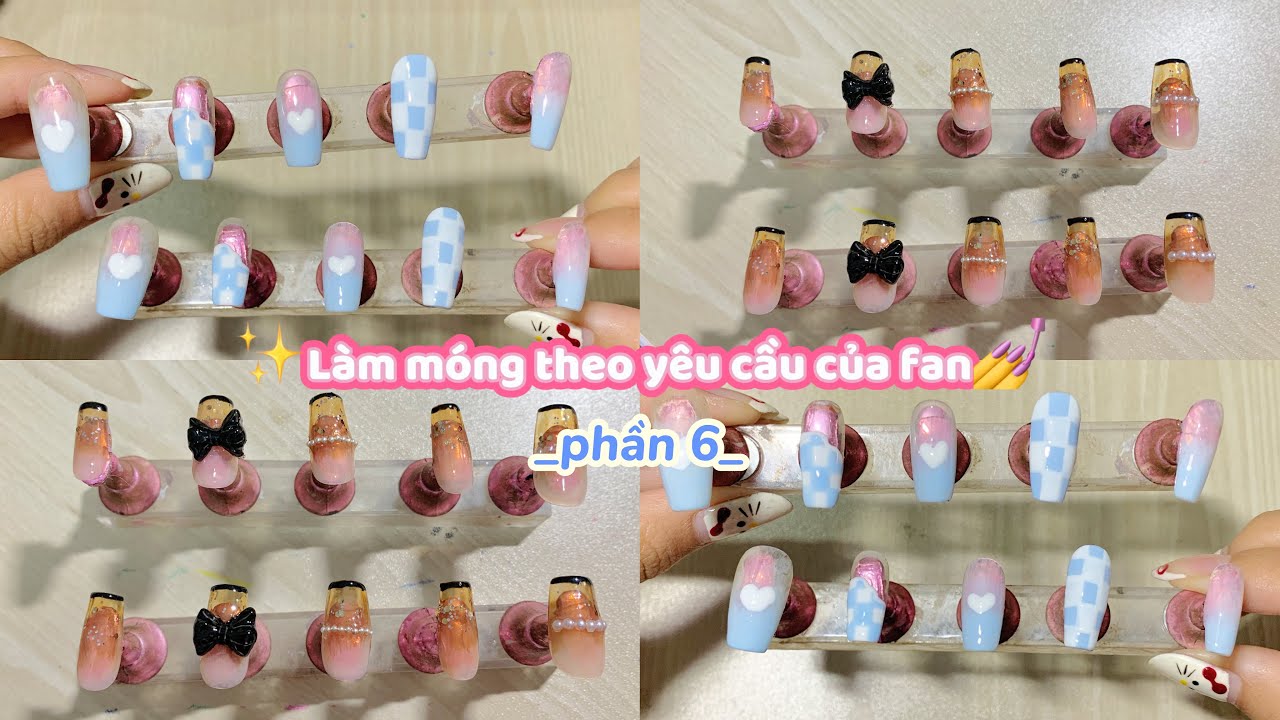 Làm móng theo yêu cầu của fan💅 | Tớ là btran🎀 #dailyvlog #vlogs #xuhuong #dailyvlogs #diy #tolabtran
