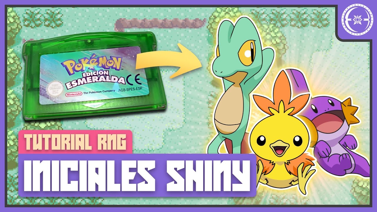 Como conseguir a los INICIALES SHINY y tu ID SECRETO en Esmeralda | Tutorial RNG