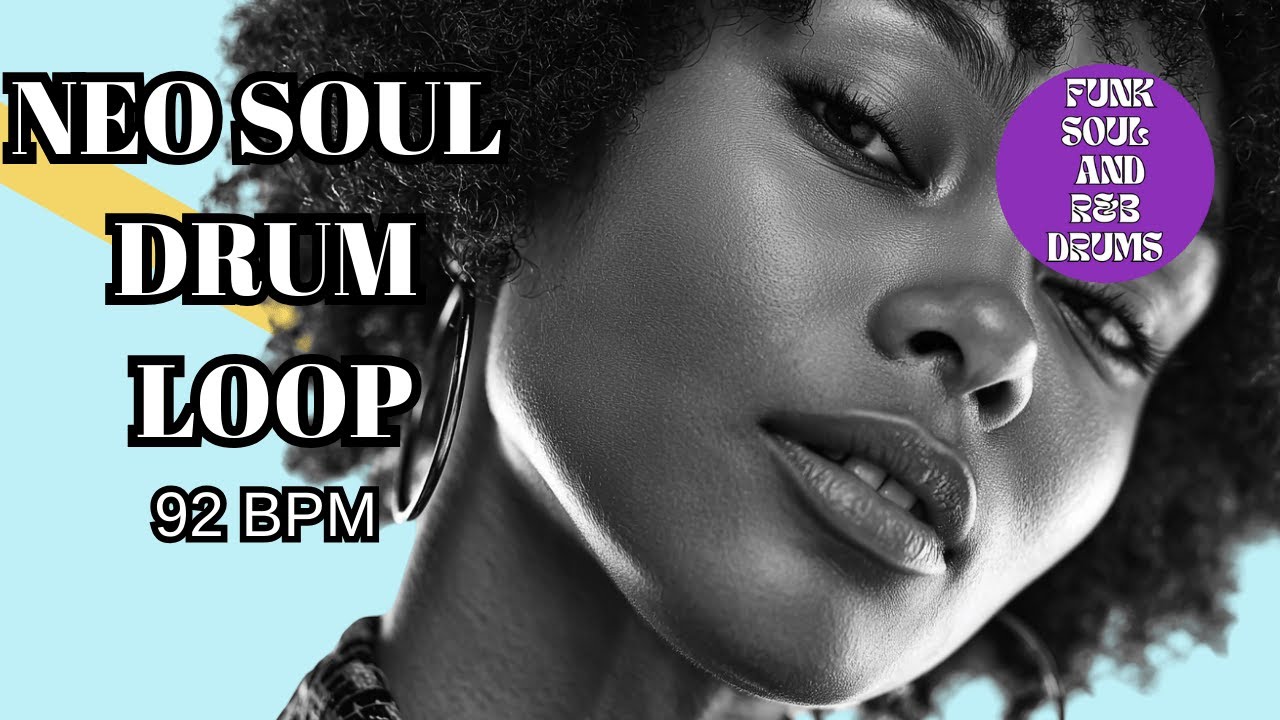 92 BPM Neo Soul Drum Loop | Jazzy Hip Hop Fusion