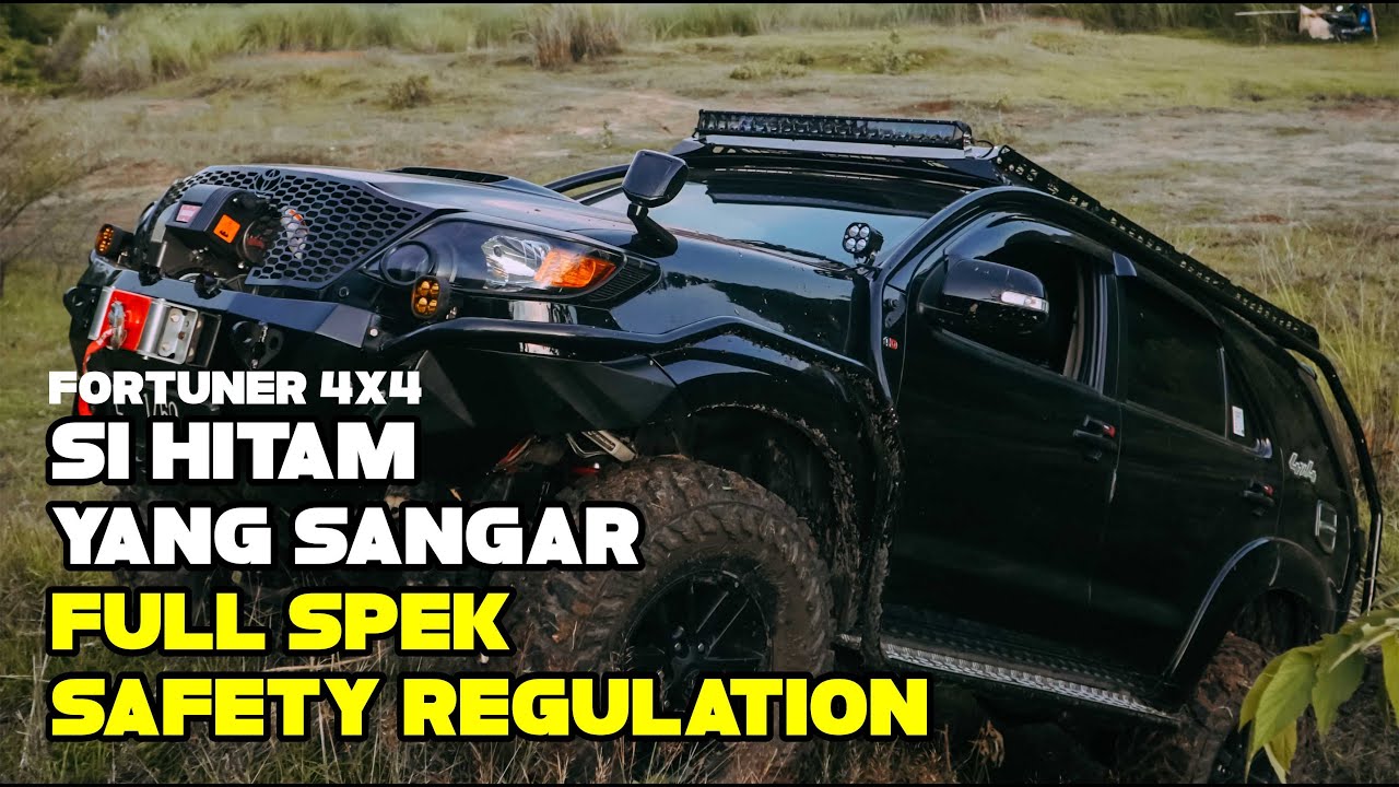 FORTUNER BUAT OFFROAD? (Test Drive Fortuner 4x4 Full Safety Regulation) [review #2]