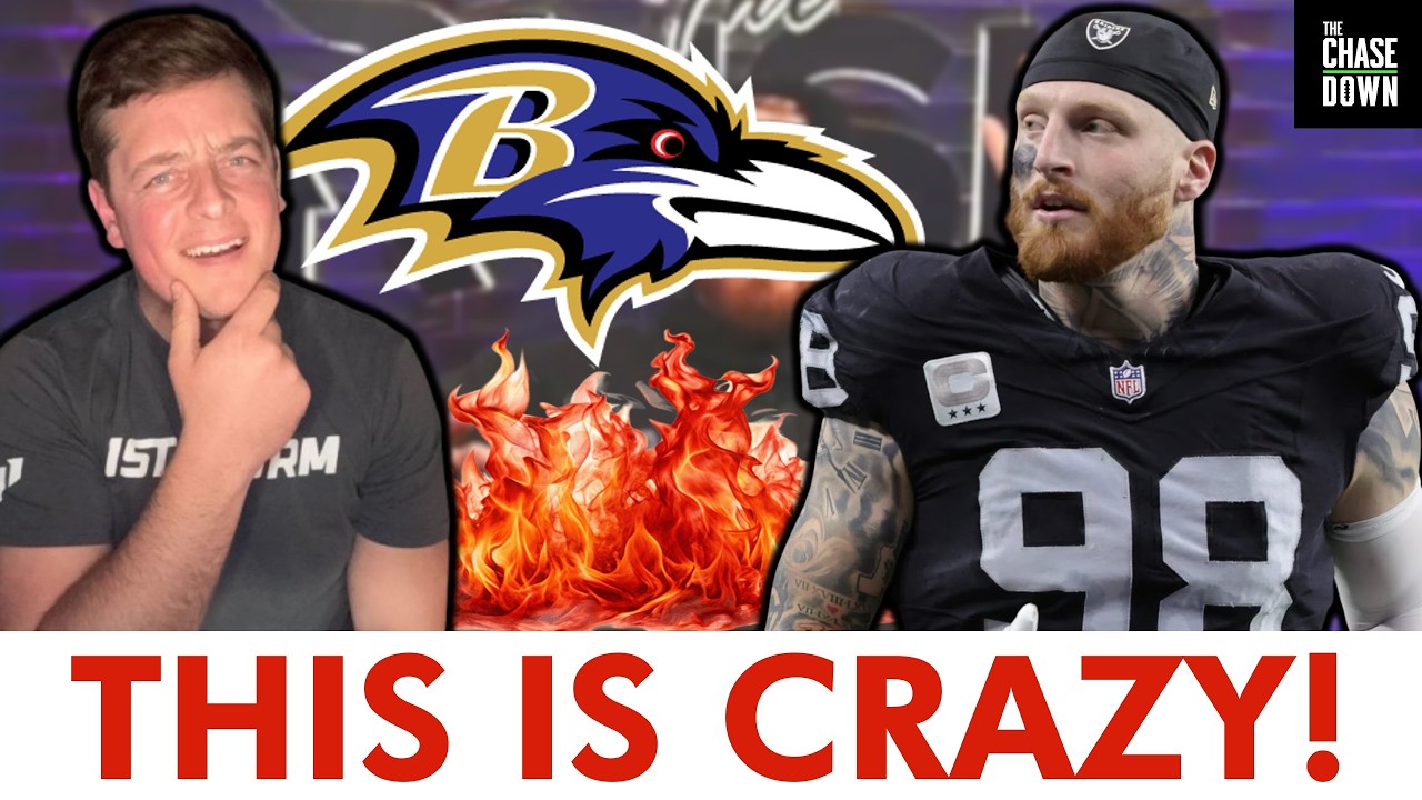 🚨THIS IS WILD: Maxx Crosby Reveals What Really Happened With Ravens Trade Fallout | NFL Reaction