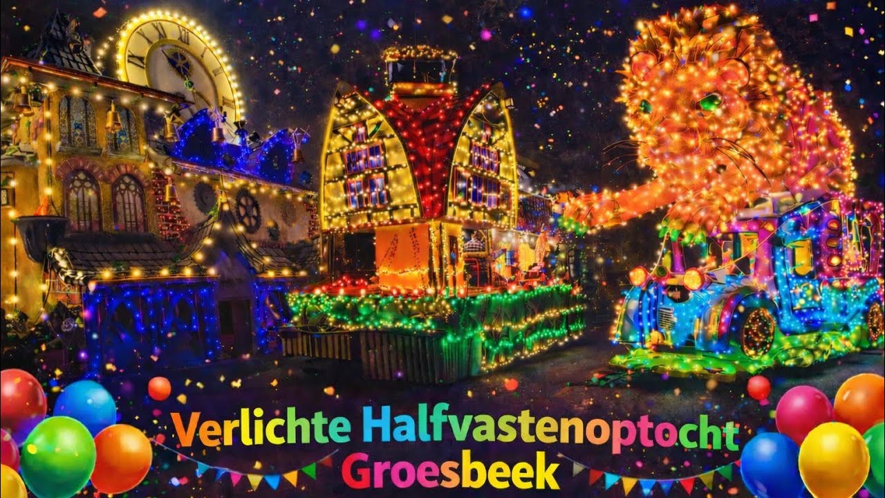Verlichte Halfvastenoptocht Groesbeek 2026