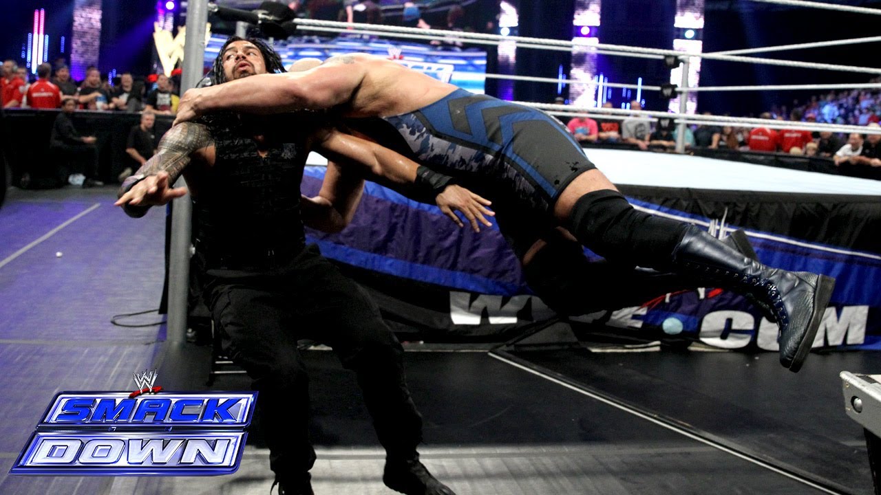 Биг Шоу и Щит сражаются: WWE SmackDown, 13 сентября 2013 г.