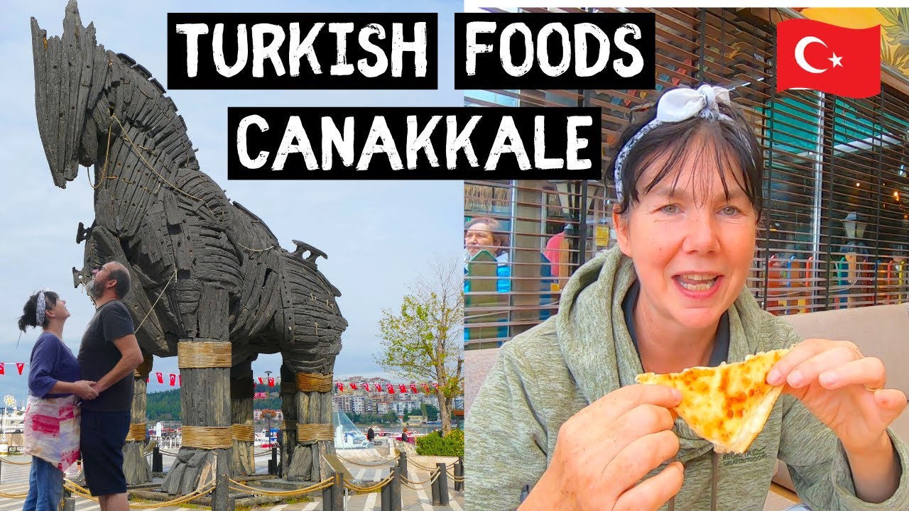 Eating Some Unusual TURKISH FOODS Exploring CANAKKALE [S6-E66]