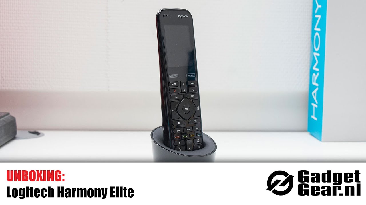Unboxing: Logitech Harmony Elite