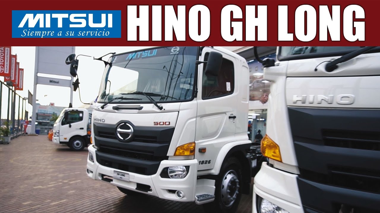 HINO GH Long para el transporte en largas distancias | Mitsui Automotriz