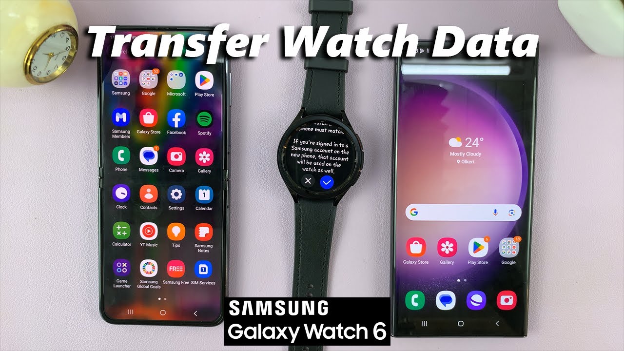 How To Transfer Samsung Galaxy Watch 6 /6 Classic To a New Phone