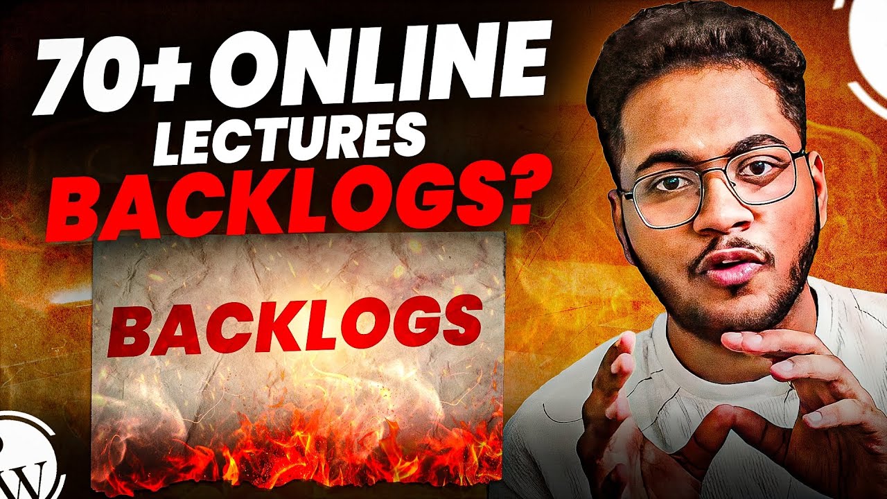 ⚠️ How to Cover 70+ Online Lectures Backlogs ‼️ 100% Effective Strategy for Aspirants 🎯