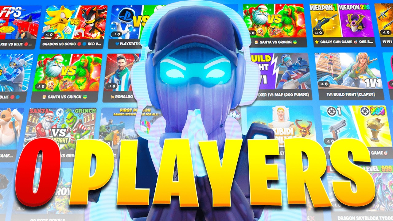 Почему никто не играет на этих картах Fortnite?