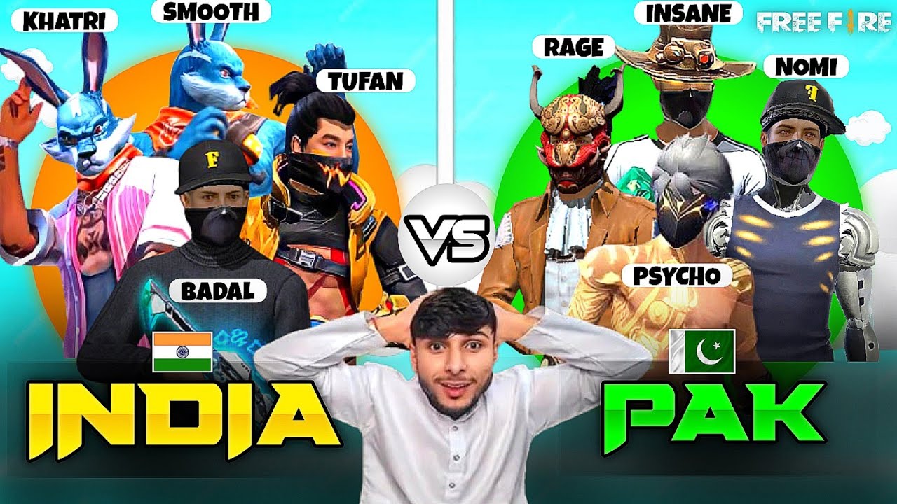 INDIA🇮🇳 VS PAKISTAN🇵🇰| 7-0 POSSIBLE AGAINST PAKISTAN SQUAD❓#freefire #nonstopgaming