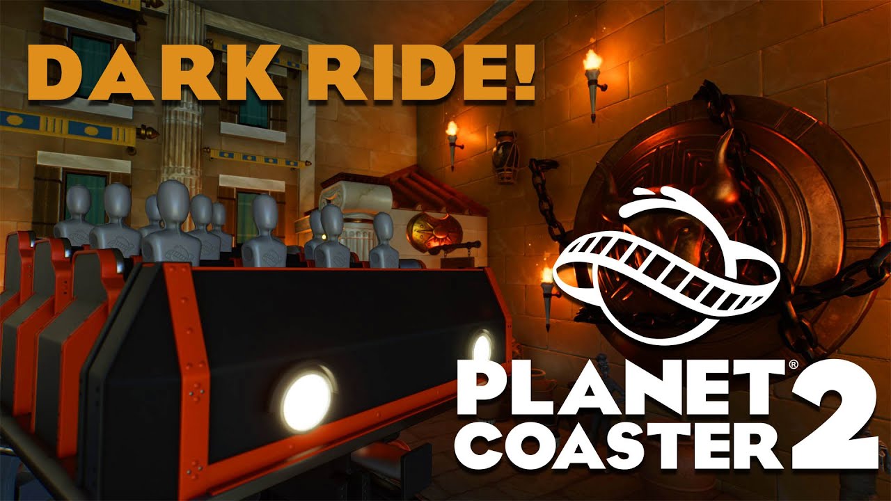 Создание DARK RIDE в Planet Coaster 2 | Часть 1