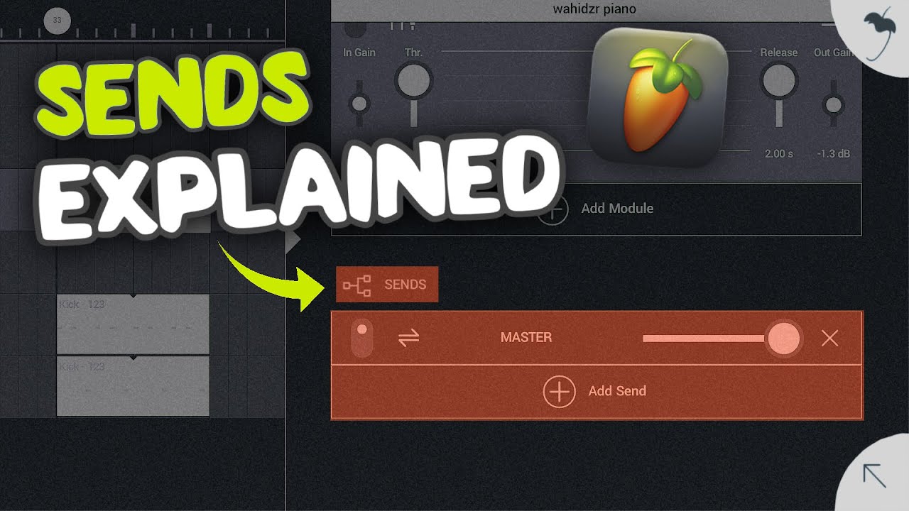 Tutorial #1: How to use SENDS IN FL STUDIO MOBILE